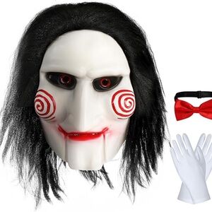 Jigsaw Billy Inspired Mask The Scary Halloween Mask Costume